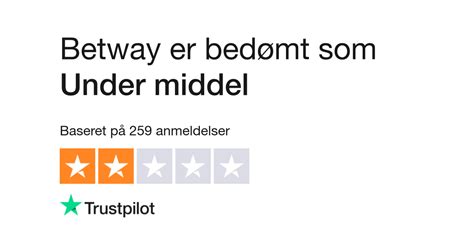 Læs kundernes anmeldelser af betway.dk .